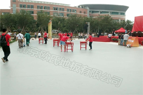 舞蹈地膠--浙江師范大學舞蹈室成功案例